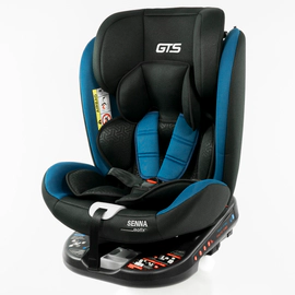 Butaca de Seguridad Isofix Senna Negro con Azul Gts