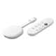 GOOGLE CHROMECAST 4 4K GOOGLE TV CONTROL DE VOZ WIFI BLUETOOTH SNOW CON FUENTE