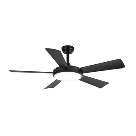 VENTILADOR DE TECHO LAFTDREN 522B 5 VELOCIDADES LED 24W WIFI NEGRO
