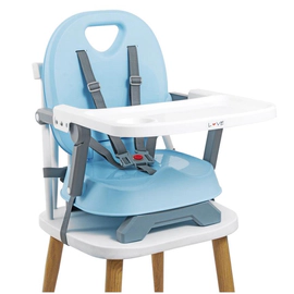 SILLA DE COMER BOOSTER LOVE 610 PARA BEBE- CELESTE (200LV00610 04)
