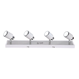 Apliques de pared Lampara Led Interior Julita 4 Luz Blanco