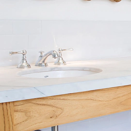 Bacha de lavatorio Ferrum armonica congreso bajo mesada ARM-BH-097-BL