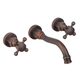 Griferia lavatorio pared Estalgrif Haaz vintage florentino mate 362/011-41
