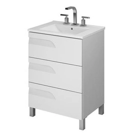 Mueble Schneider Rivo 60cm PVC bco V60RB sin mesada