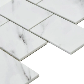 Malla Misiones Subway Ariston White 30x30