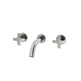 Griferia de lavatorio de pared Andez Up cr 550.27