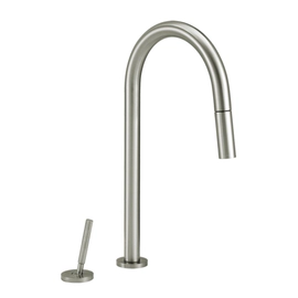 Griferia monocomando cocina Peirano beat Joystick niquel 20-201NI