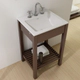 Mueble Ferrum Symi marron X5DRP s/mesada ARM-MB-003-MO