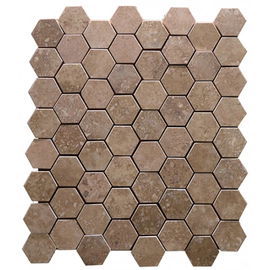 Revestimiento Piu 26x30 Hexa Travertino TRAV26030