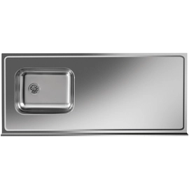 Mesada Mi Pileta 160cm simple acero 430