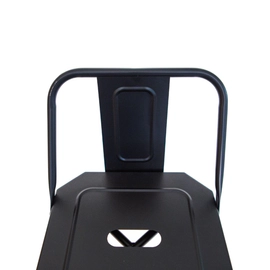 Banqueta Tromen 73 c/respaldo Negro 06-000-022