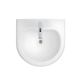 Bacha de lavatorio Ferrum 50 cm avignon 1 agujero blanco AVI-MS-002-BL