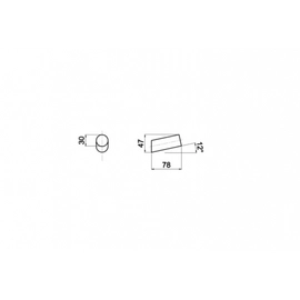 Accesorio Andez Percha Simple Thrix Cromo (205.30)