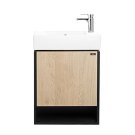 Mueble suspendido Roca Hall negro 3475110740200