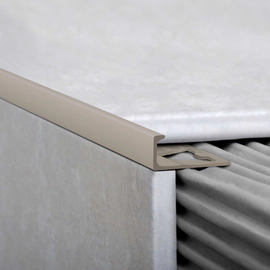 Varilla L Atrim aluminio 10MMx2,5M ceniza