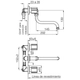 Grifería de cocina FV radal de embutir pico movil 0403/C7-CR