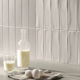 Cerámica Arren 7x24.4 vivant ligne blanco mate unidad