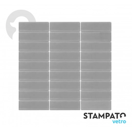 STAMPATO MALLAS (30x30)TIPO SUBWAY GRIS 4112031