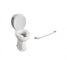 Juego Baño Ferrum Espacio Inodoro Deposito Barral Asiento
