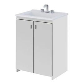 Mueble Schneider Eco sin mesada 50cm blanco