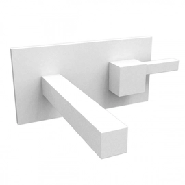 Griferia de Lavatorio Hidromet One Block pared White 3580BL