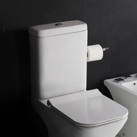 Depósito Ferrum temple doble descarga de apoyar TEM-DP-001-BL