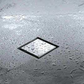 Desague Atrim cuadrado 10x10cm acero inoxidable