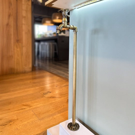 Canilla de pie jardin Estalgrif Haaz Colibri bronce viejo 361/201-16