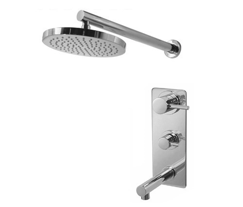 Griferia ducha Hidromet One 2 vias c/transf 3003 cr