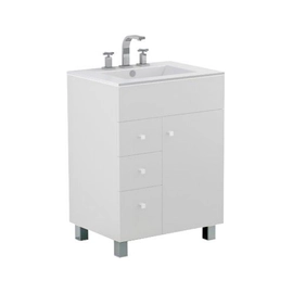 Mueble Ferrum Cadria bco c/ pie 60x46 CDR-MB-010-BL