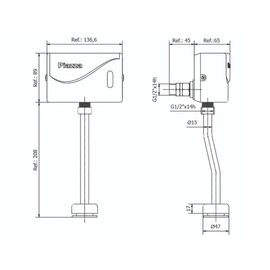 Mingitorio electronico Piazza 65030