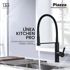 Griferia cocina monocomando kitchen Pro c/flex Piazza
