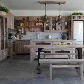 Porcelanato Vite 60x120 antico smoke natural 1ª