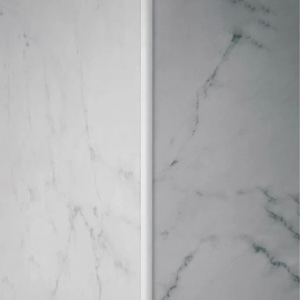 Guardacanto Atrim 2.50 m PVC premium blanco 4012