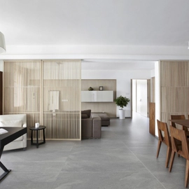 Porcelanato Vite 80x80 Essenza Beige Natural