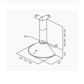 Campana Tst Circular 60 A-3V 110-60