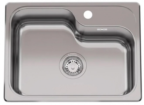 Bacha de cocina simple Johnson Luxor Mini SI55A