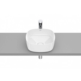 Roca Inspira Soft Lavatorio Fineceramic@ 370x370 Bco.