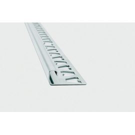 Perfil Atrim Terminacion cuadrada acero inox 12mmx 2.5m 1812