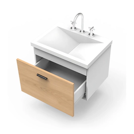 Vanitory Itar cassetto paraíso con tapa marmolina P263