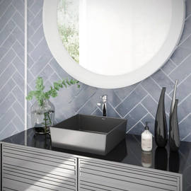 Lavatorio blanco square kira Roca