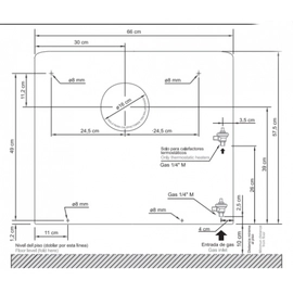 Calefactor Longvie Tiro balanceado 5000Kc EBA5S