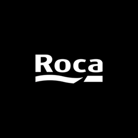 Roca Slendra Placa Cromada de Acc Dual CR