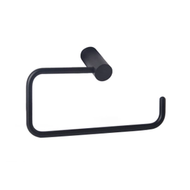Accesorio de baño Ottone Portarrollo negro mate