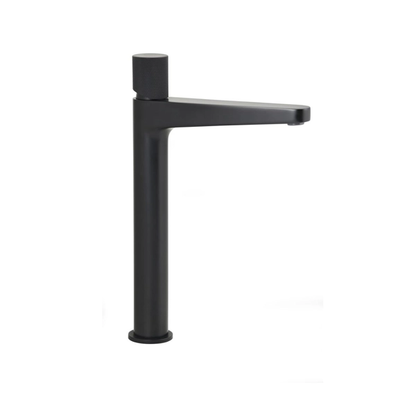 Griferia Peirano lavatorio monoc alto fabric black 61-200N
