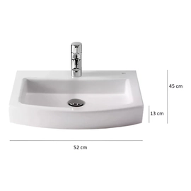 Lavatorio Roca520 hall blanco A32788200H