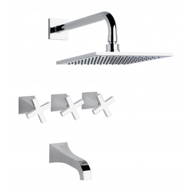 Griferia Baño Fv UrbanoLavatorio Bidet Ducha +&