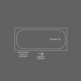 Hidro Niza 16 Base 6J Motor Izq. HU6IA-BC / H-NIZ-16-06-B-I