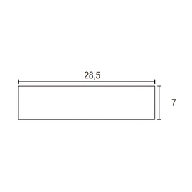 Ceramica Piu 6.9x28.5 veneto aqua lisvenetaco75300