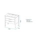 Mueble Campi Curve 60 blanco con mesada 3 ag CU60CAL3